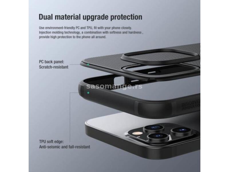 Futrola NILLKIN Super Frost Pro za iPhone 13 Pro (6 1) crna