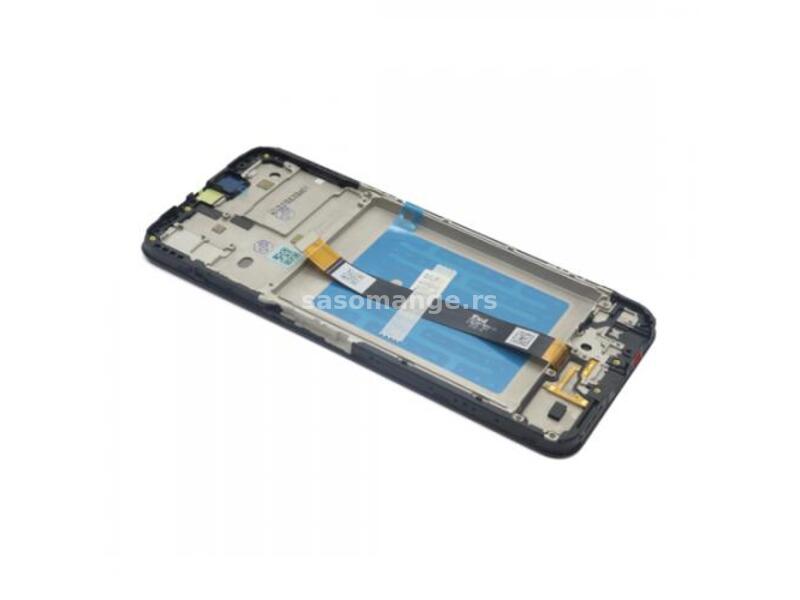 LCD za Samsung A226F Galaxy A22 5G plus touchscreen plus frame black Full ORG EU (GH81-20694A)