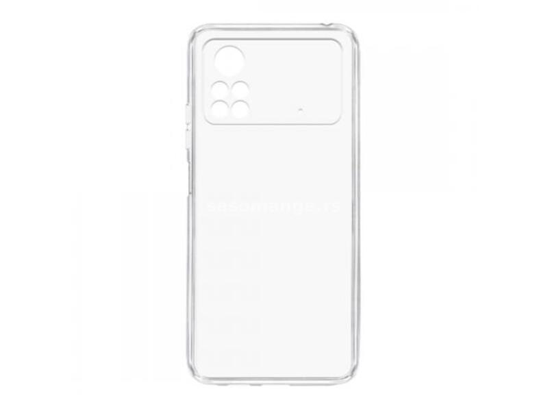 Futrola ULTRA TANKI PROTECT silikon za Xiaomi Poco X4 Pro 5G providna (bela)