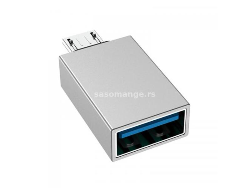 Adapter OTG Comicell Superior CO-BV2 Micro USB sivi