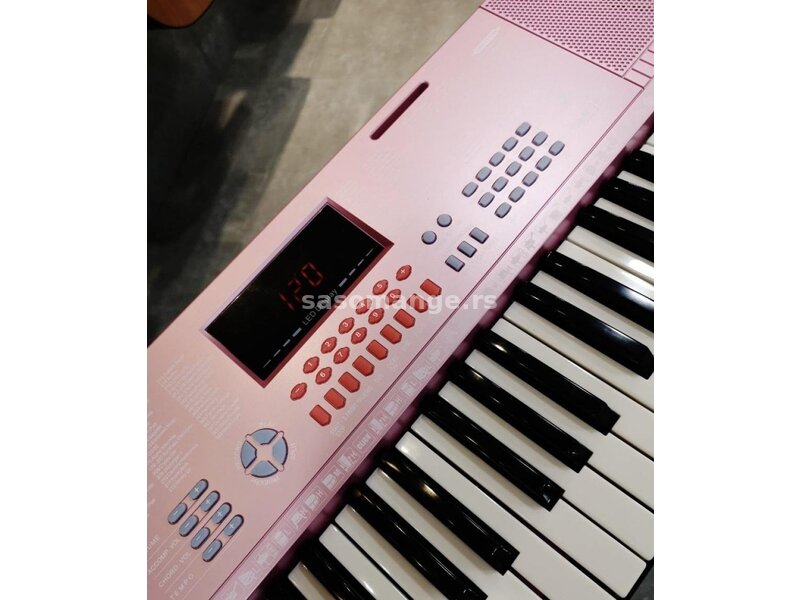 Klavijatura 61 dirka YM288 Pink