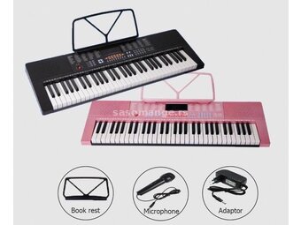 Klavijatura 61 dirka YM288 Pink
