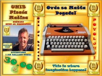 UNIS Pisaća Mašina - Latinica