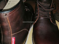 Levi's muške kožne cipele tamno braon boje broj 44