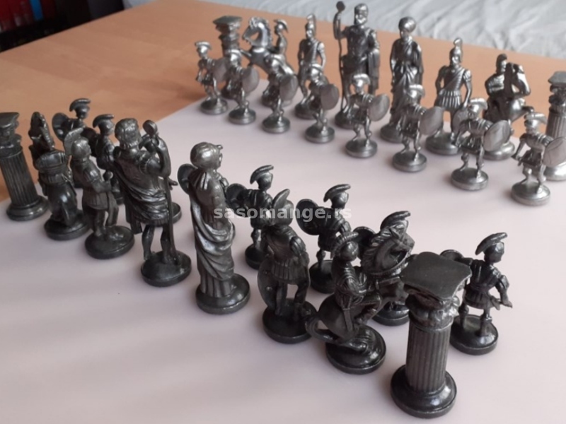 stare olovne šahovske figure