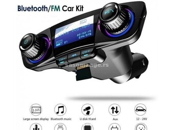 Transmiter Bluetooth Mp3 Plejer FM transmiter sa LCD