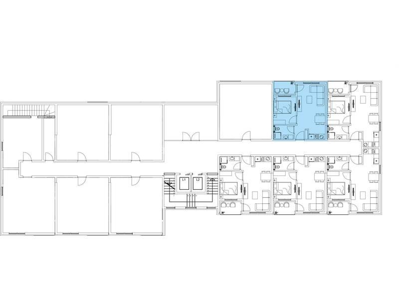 Central Residence, Apartman, 35,24m2