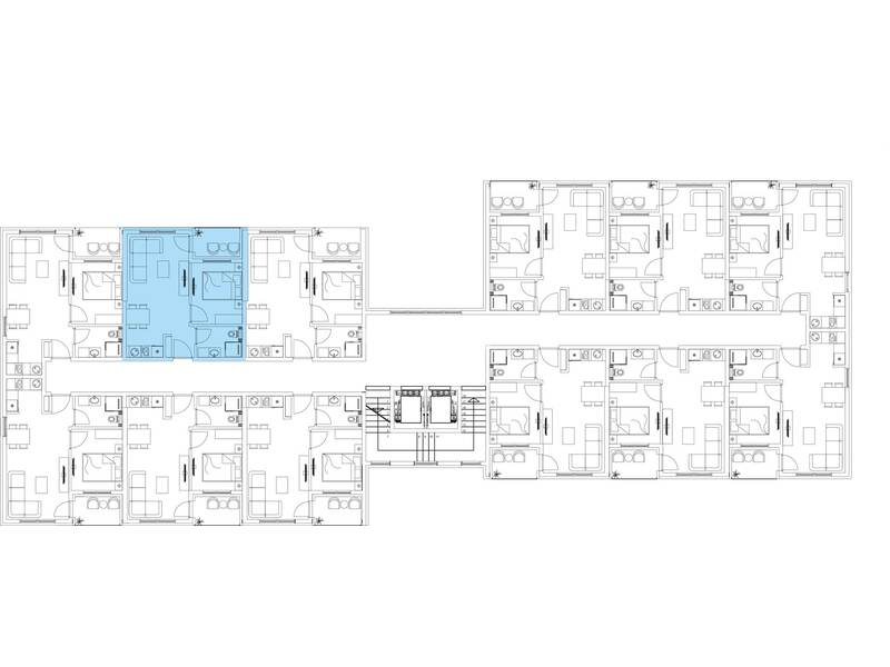 Centar Residence, Apartman, 35,33m2