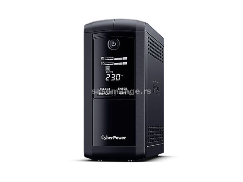 CyberPower 700VA, 390W VP700EILCD, line-int., Euro, desktop