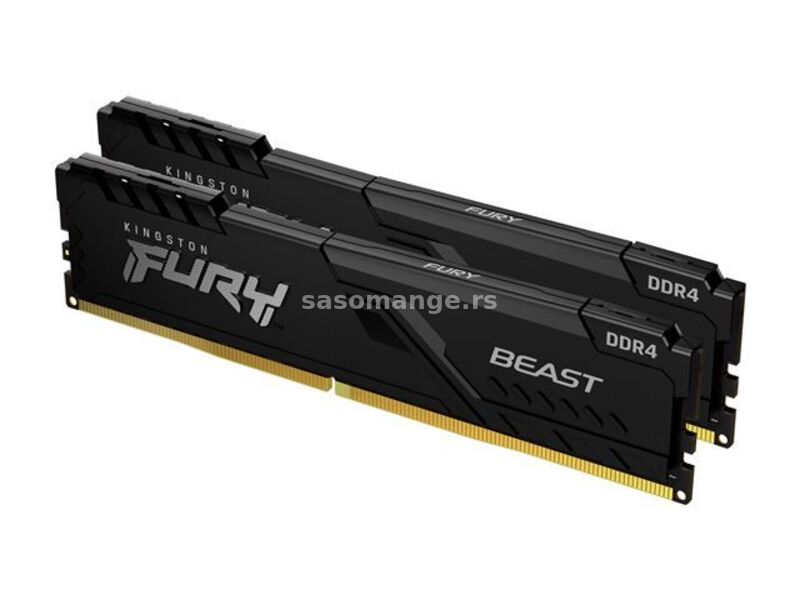 KINGSToner Memorija DDR4.16GB 3200MHz (2x8) FURY Beast KF432C16BBK2 16