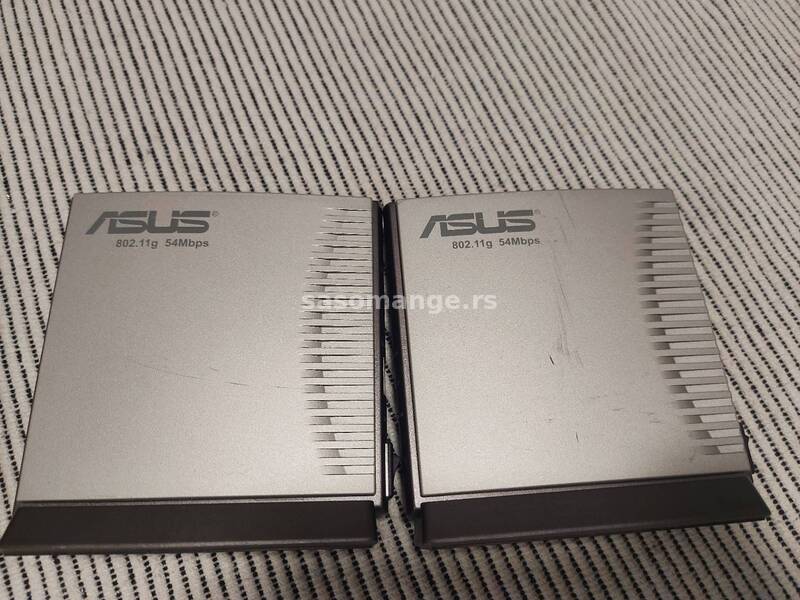 Asus WL-300g Wireless LAN AP 54Mbps router extender 2 kom