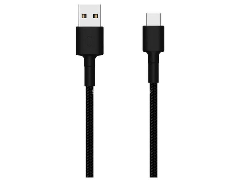 Xiaomi pleteni kabl USB Type C 1m Crni
