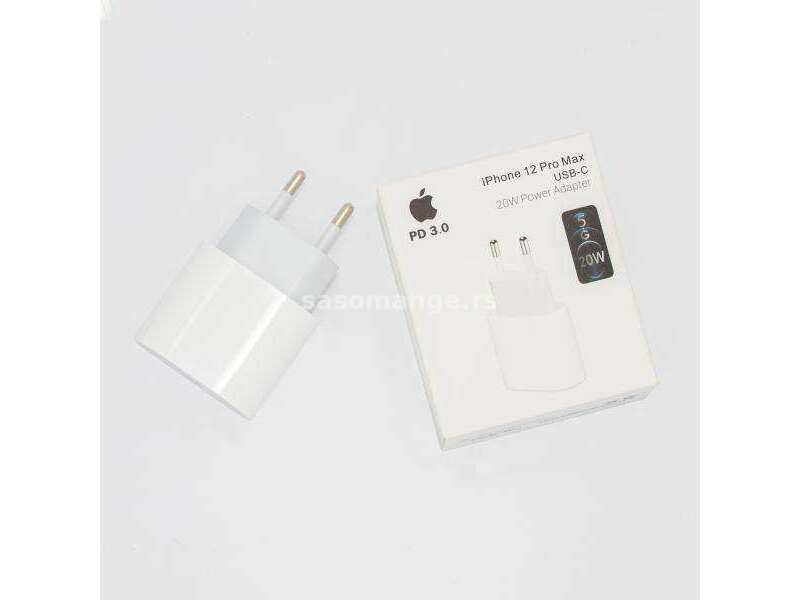 iPhone 12 Pro Max USB Type C 20W Power Adapter