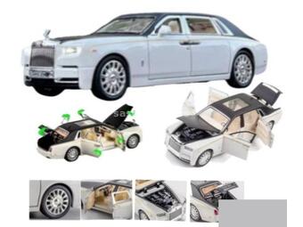 Rolls roys phantom metalni autić muzički - Muzička igračka autić -Rolls roys phantom - igračka