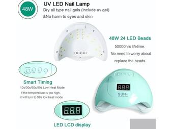 Lampa za nokte SUN5 - LED - UV - Lampa za nokte - Led UV Lampa za nokte