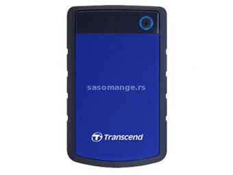 Transcend 4TB TS4TSJ25H3B eksterni hard disk plavi