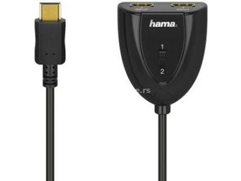 Hama HDMI Switcher (205161) 2x HDMI (ženski) na 1x (muški)