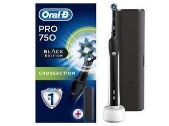 Oral-B Pro 750 3D CrossAction Black Edition električna četkica za zube