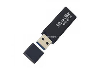 USB Flash memorija MemoStar 64GB SLIM 3 0 crna