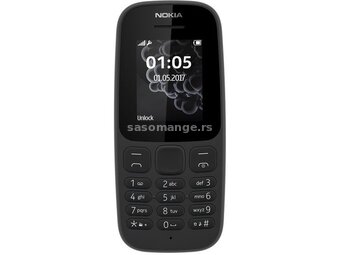 Nokia 105 Black Crni Sim free NOVO