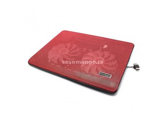 Cooler za Laptop N139 crveni