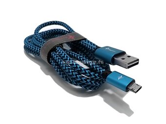 USB data kabal VBEST CA04 micro 1.2m plavi