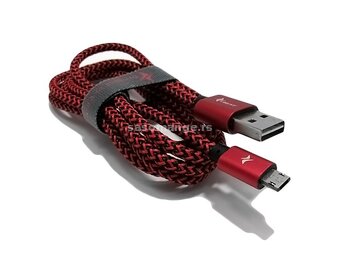 USB data kabal VBEST CA04 micro 1.2m crveni