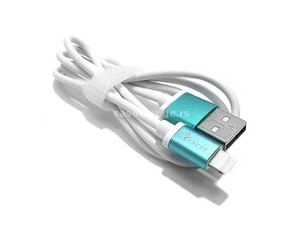 USB data kabal VBEST lightning belo-crveni