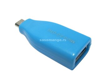 Adapter OTG micro USB Plavi
