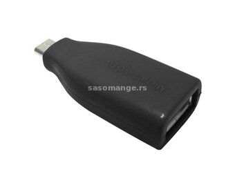 Adapter OTG micro USB Crni