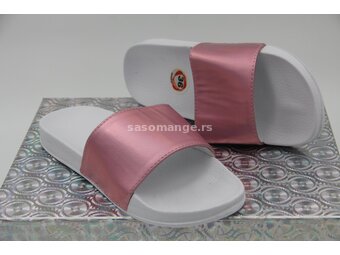 PAPUČE-PAPUČE-Papuce zenske Jomix puder roze-beli djon