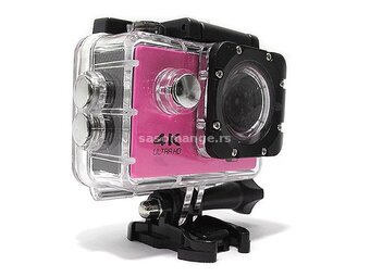 ACTION kamera Comicell 4K Ultra HD Wi-Fi 130 pink