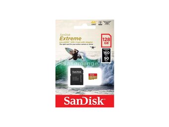 Mem. Kartica SanDisk 128GB Extreme Adapter 160MB/s A2 GOPRO