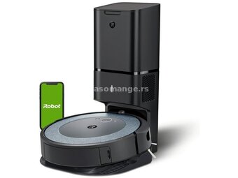 IROBOT 3558 Roomba i3+ robot vacuum cleaner black / silver
