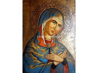 Ikona Marija Magdalena, 26 x 36, Pigment Na Drvetu