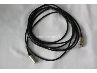 PROEL Profesionalni Mikrofonski Kabl Xlr 5 Metara