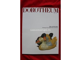 Aukcioni katalog Dorotheum, Glas und Porzellan, 14.6.2005.