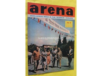 Arena, Jugoslavenska Revija Za Film, TV I Kazalište 34, 1960
