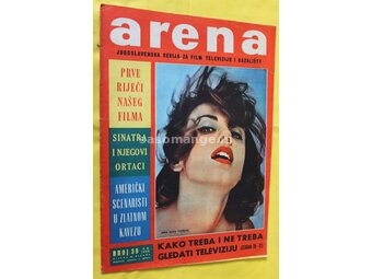 Arena, Jugoslavenska Revija Za Film, TV I Kazalište 39, 1960
