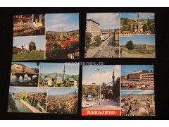 Razglednice Sarajeva Lot 4 Komada