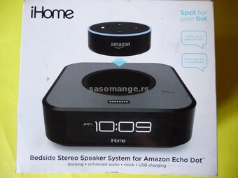 iHome iAVS1 Bedside Stereo Speaker