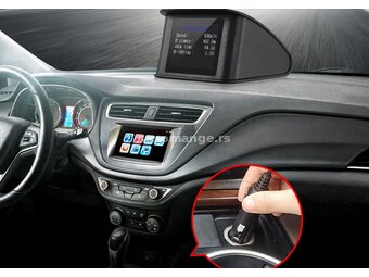 HUD T600 Car Head Up Display Digital GPS Speedometer Smart A