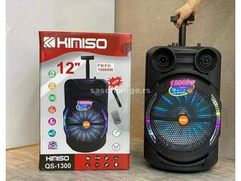 Prenosivi blutut karaoke zvučnik 12" - Kimiso QS 1300