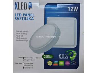 LED panel svetlo 12W