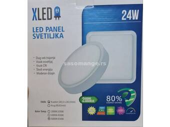 LED panel svetlo 24W