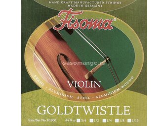 Fisoma F-1000 Goldtwistle žice za violinu