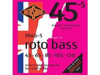 RotoSound RB45-5 žice za bas gitaru