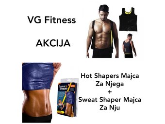VG Fitness Akcija: HOT + SWEAT SHAPERS Majce Za Nju i Njega