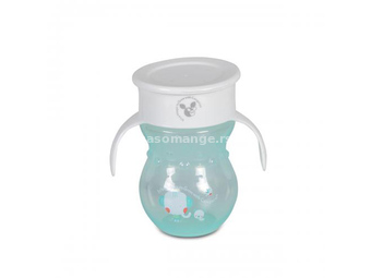 Cangaroo Non-spill Magična šolja za bebe 360° Turquoise 270ml CAN6837