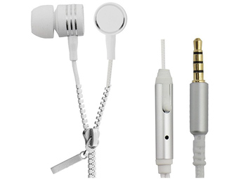 Esperanza Audio slušalice sa mikrofonom Zipper White EH161W